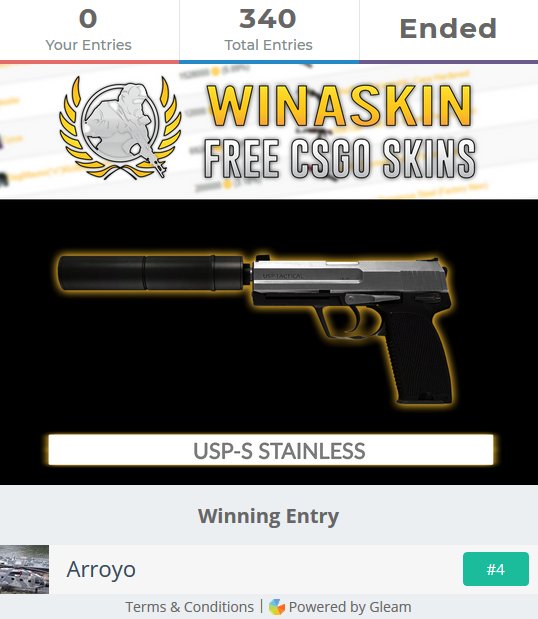 Winaskin's tweet image. This is the winner of the giveaway, congratulations ! Next giveaway to come ! #winaskin #freecsgoskins