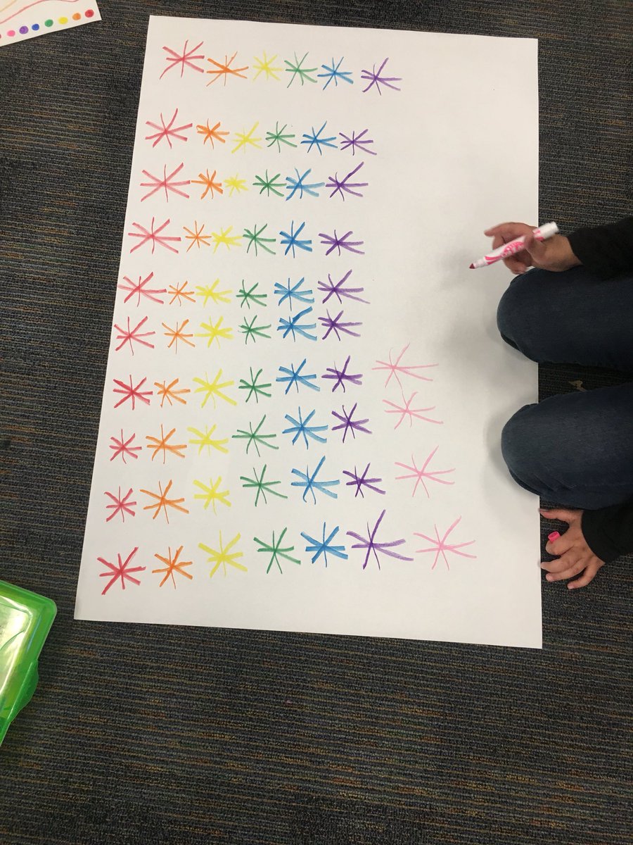 MrsS3rdRBE's tweet photo. Using patterns and graphic design to create our own gift wrap. Gifts for many going home today! #toolboxtreasures https://t.co/aNOq4nuga6