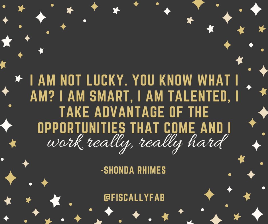 FiscallyFab's tweet photo. Work really, really hard. #MondayMotivation https://t.co/K2YLMKQ57f