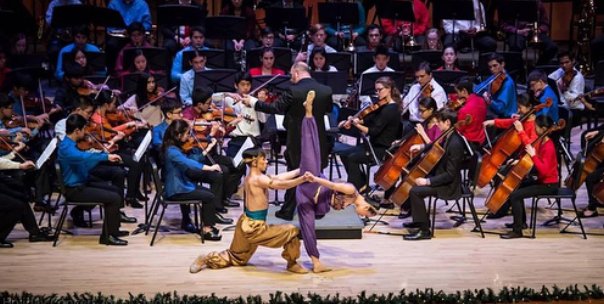 ASB member and eLearn Student Bryonna Rowe performed at the Youth Orchestra of Fresno concert yesterday at the Paul Shaghoian concert hall. Photo by: Teddy Hioe #independentstudy <a href="/fresnounified/">Fresno Unified</a>