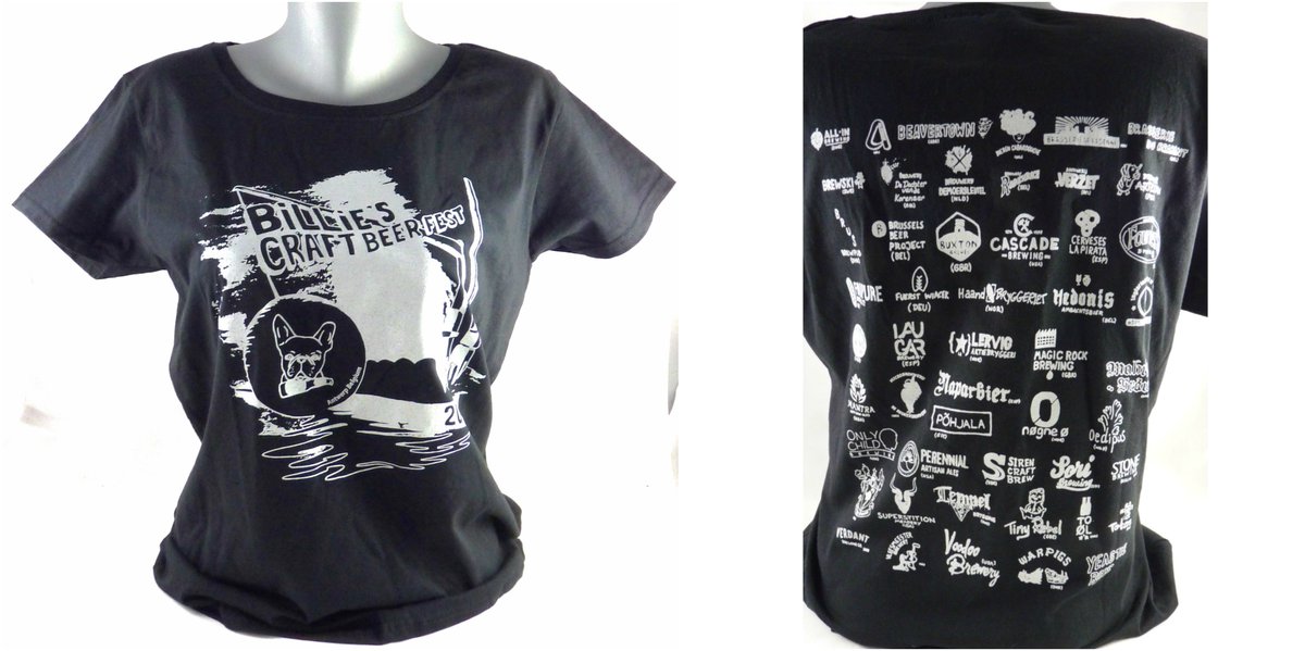 Billies_Craft's tweet photo. Haven't got your #BCBF2017 shirt yet? Get it while you can at #BilliesBierKafétaria (pick up only) or in the online @BrewWear_eu/@thebeershopbe  store. 
Link: https://t.co/yL5LIKvNAr https://t.co/q7TD1J3wl1