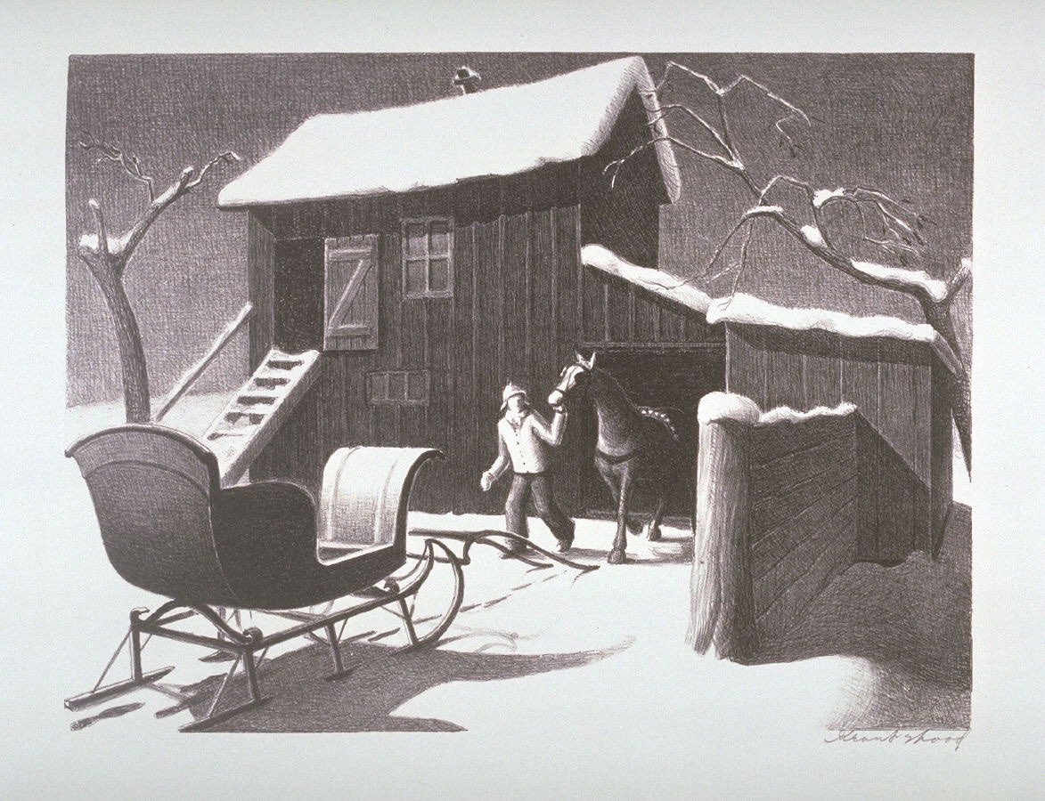 🎨 Grant Wood - December Afternoon / Грант Вуд - Декабрьский полдень
❄️ #winter #зима #art #Wood #DecemberAfternoon #Вуд #ДекабрьскийПолдень
