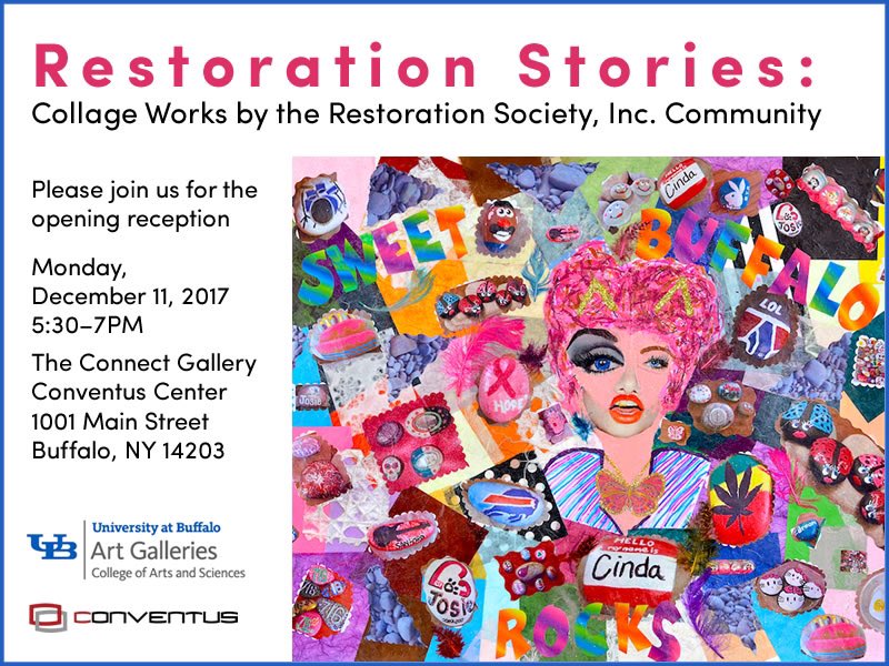 SocialWorkWorks's tweet image. Please Join us this evening! To celebrate and view the art from a new partnership between @UBArtGalleries and @RestorationSoci 5:30-7PM  @ 1001 Main St. Buffalo, NY 14203