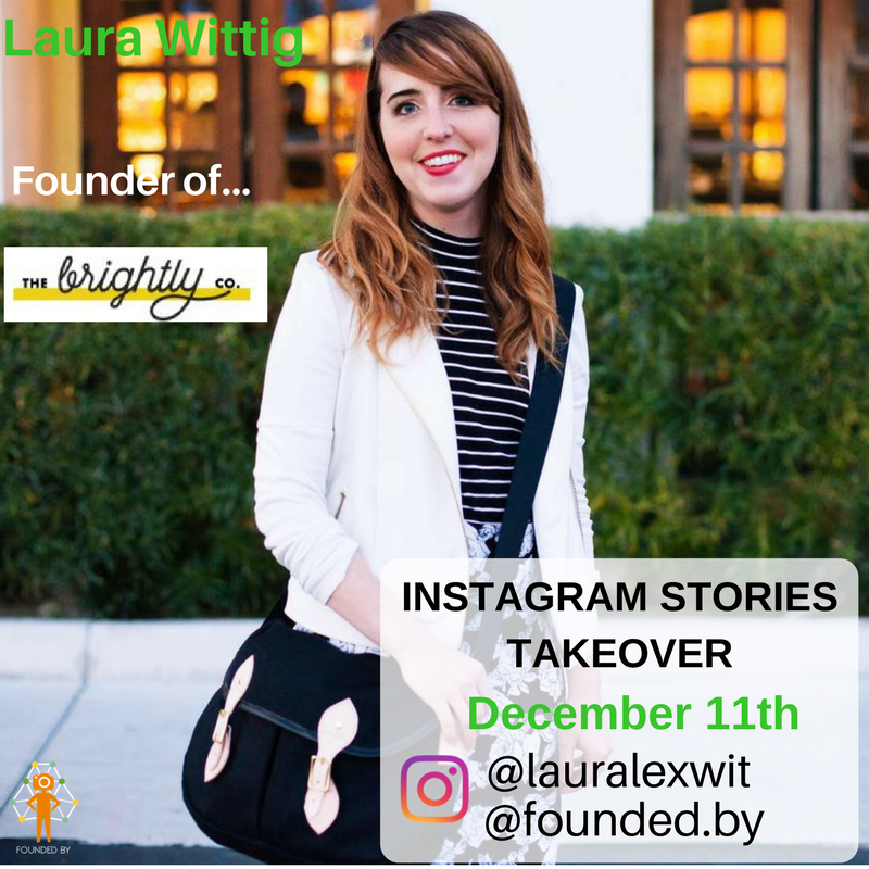 founded_by's tweet photo. Today, @lauralexwit is taking over Instagram Stories and we are thrilled to learn more about @thebrightlyco! https://t.co/1CN3VyREjC