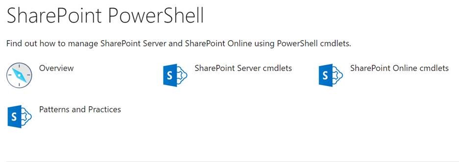 SharePoint's tweet image. SharePoint Server &amp;amp; SharePoint Online PowerShell cmdlets have a new home at: aka.ms/DocsSharePoint…