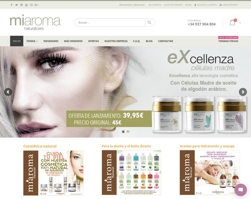Dagarweb's tweet image. miaroma.net productos naturales. Tienda desarrollada con Woocommerce con multitud de funcionalidades para la venta de productos naturales a granel como higiene personal... - dagarweb.com/project/miarom…