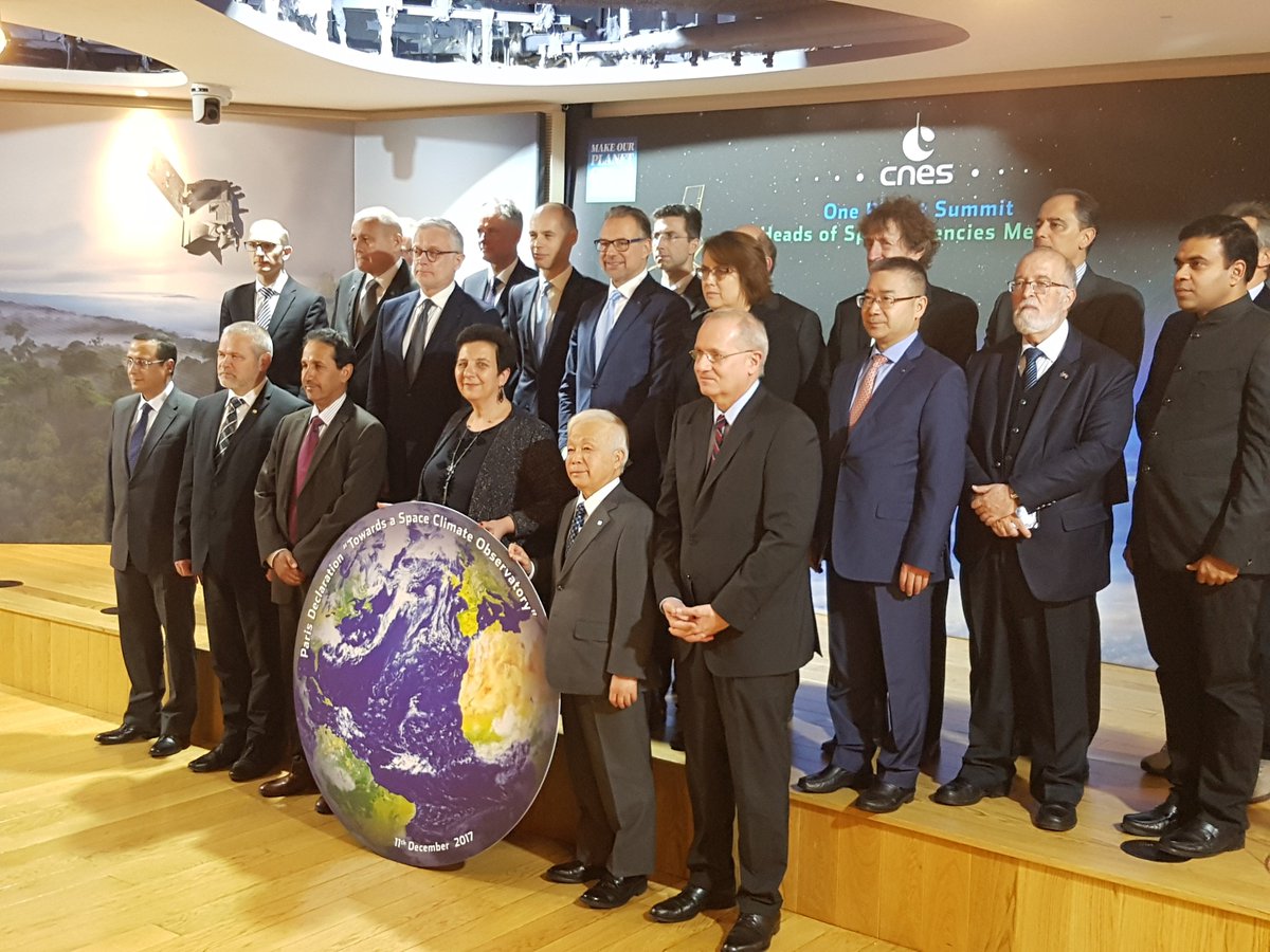 L'Observatoire Spatial du Climat permettra de mutualiser les données portant sur l’étude du climat et facilitera leur utilisation par l’ensemble de la communauté scientifique mondiale #OnePlanet