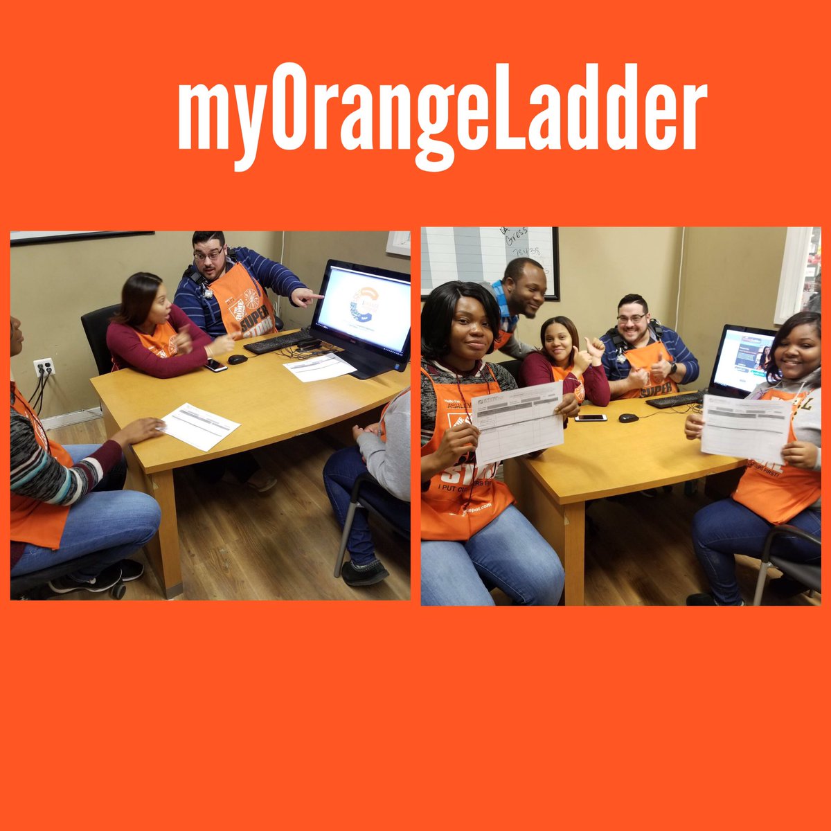 BrianaS_THD's tweet image. teaching &amp;amp; training our associates on how to build their brand, and becoming future leaders 😬👍🏽. #KnowledgIsPower