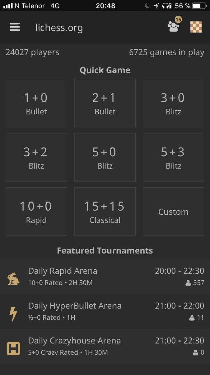 lichess.org on X: Download the Lichess app for iOS or Android for a