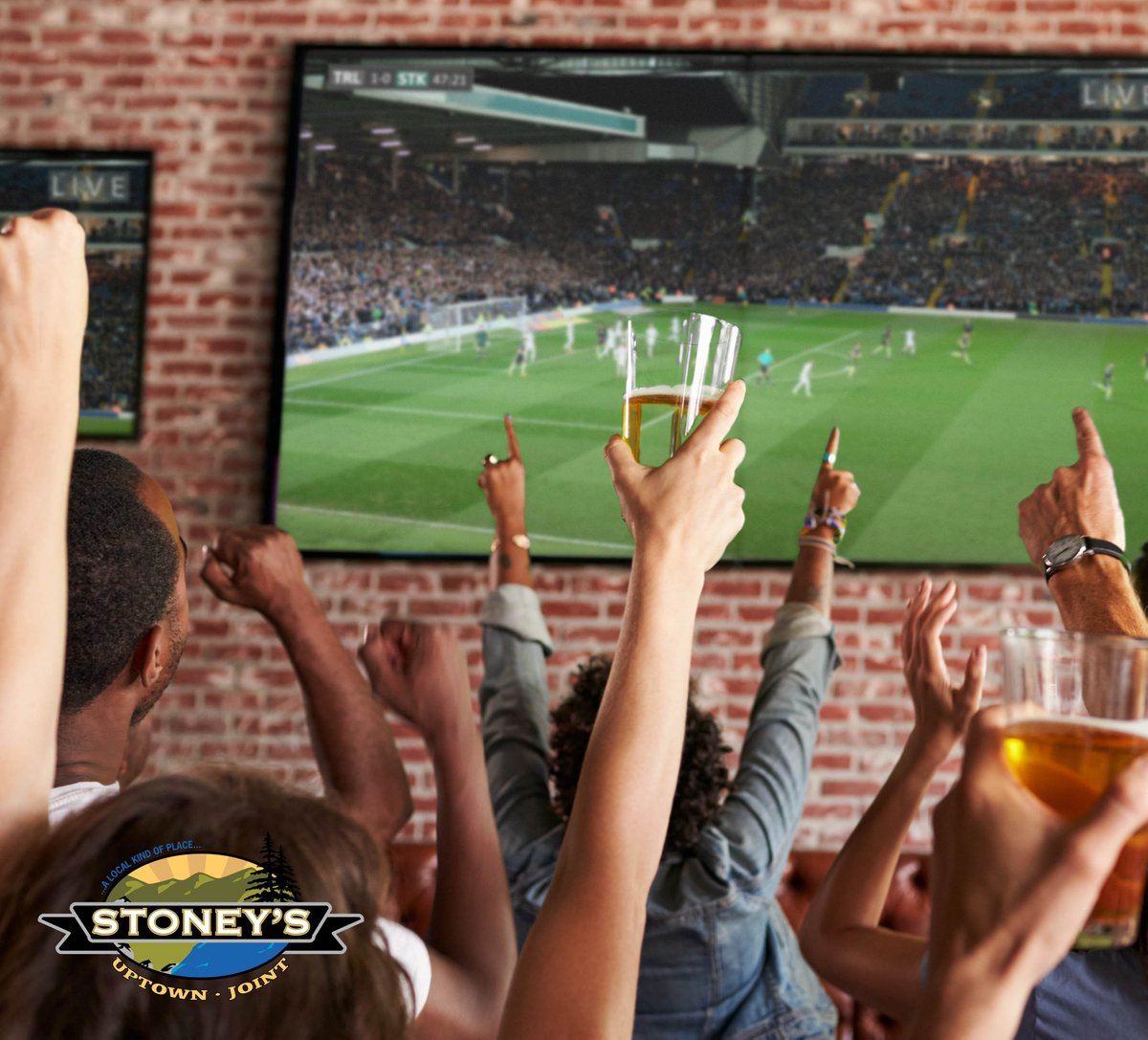 Uptown Joint, Opening 2018, we will be your spot to watch sports, enjoy friends, and great comfort food with a rustic Italian twist, keep your eyes out for peeks at our menu, and progress with construction. #stoneysuptown, Denverite #sportbar #uptowndenver