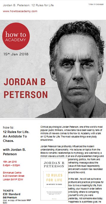 Dr Jordan B Peterson Twitter: "Tickets for my UK event have sold out. We're going to book a second one, if we can manage it.... https://t.co/L1NcgDNAeV https://t.co/89BSkylk6S" / Twitter