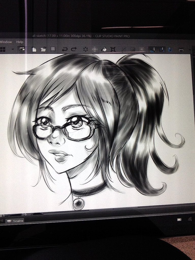 KAJiRAkreations's tweet photo. Practice sketch with my new laptop and #BambooInk stylus.
#digitalart #digitalsketch #lenovoyoga #CLIPSTUDIOPAINT #myart https://t.co/eHQb3q21JK