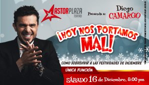 Tuboletaoficial's tweet photo. En #Vacaciones #ElPlanEsTeatro @astorplaza presenta #HoyNosPortamosMal con @elDiegoCamargo
COMPRA YA #TuBoleta https://t.co/IGdErbogwW https://t.co/JT872Ct3P8