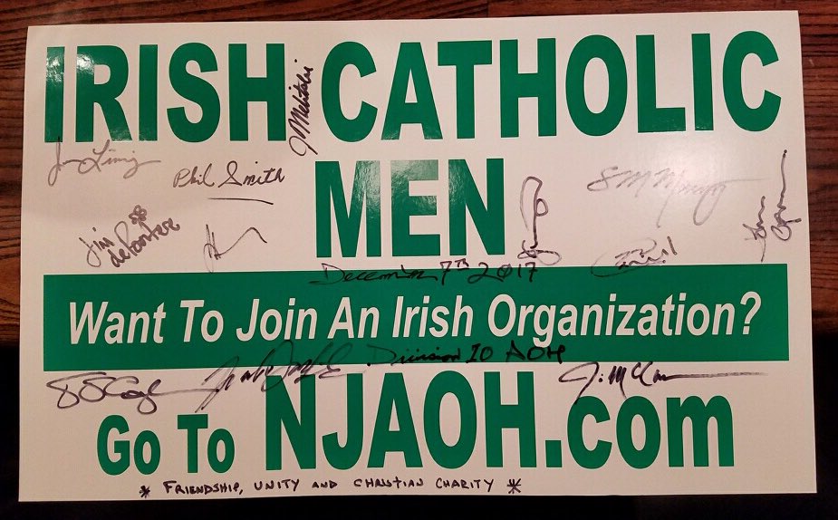 AOHBernardsvill's tweet photo. #aoh #njaoh #aohnj #ancientorderofhibernians https://t.co/IY1rxClv5E