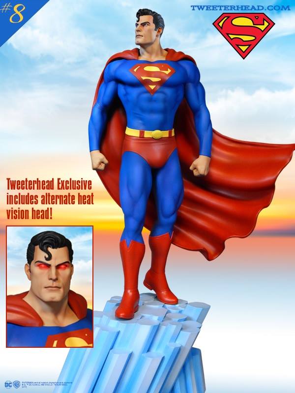 DcComicsnoticia's tweet photo. Estatua #Superman escala 1/6 de @TweeterModels . Brutal https://t.co/lLggS9ooLv https://t.co/BEXwGn03oR