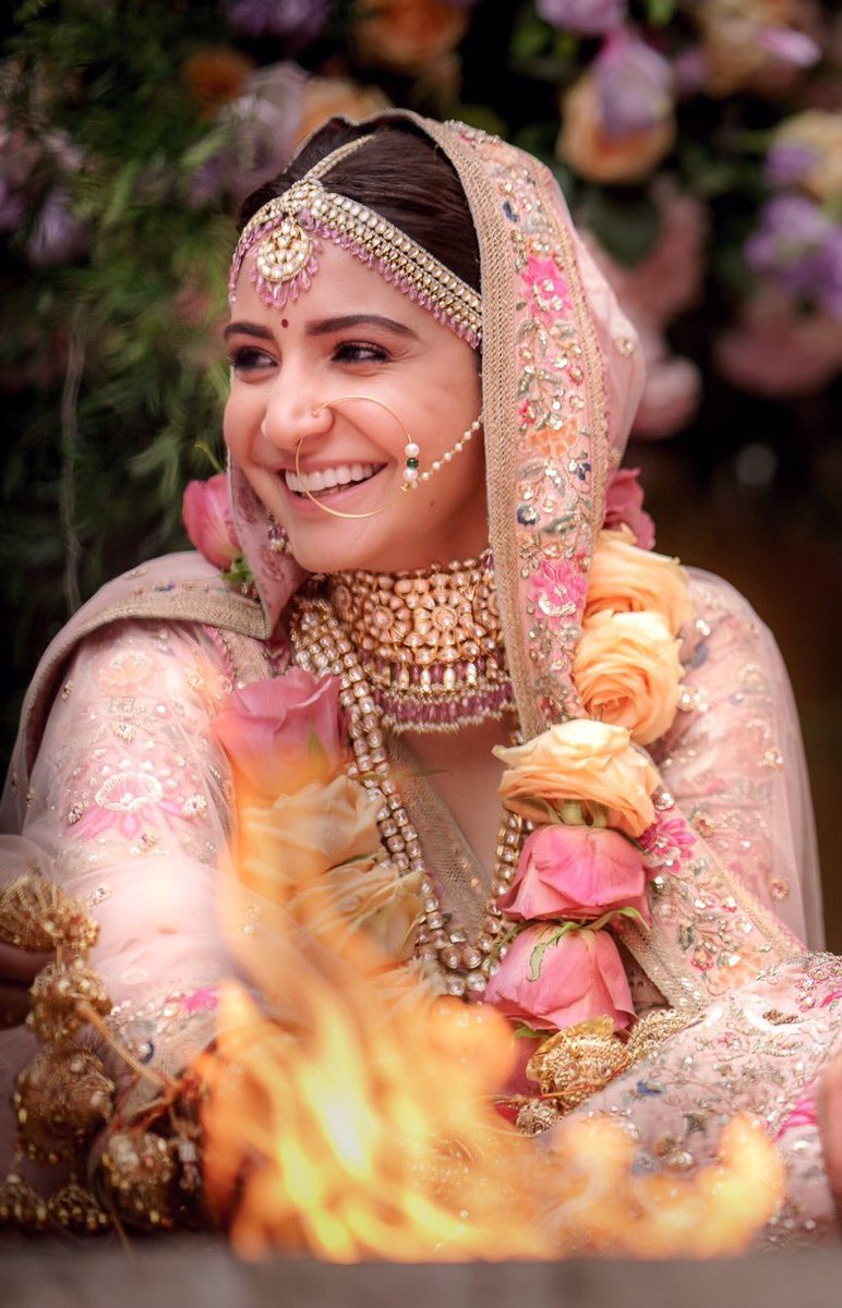 This bride has everybody swooning!   @AnushkaSharma  #VirushkaWEDDING  https://instagram.com/p/Bcku2tahFd2/ 