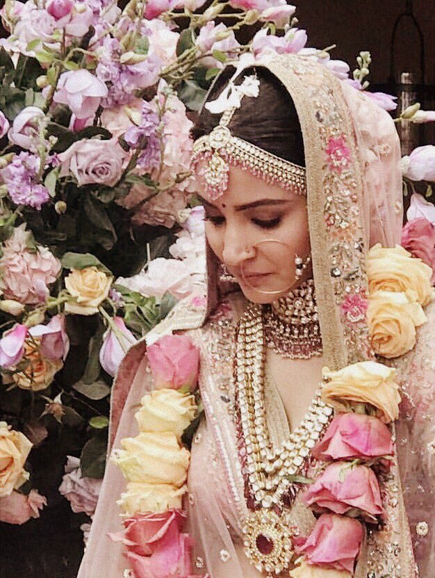 This bride has everybody swooning!   @AnushkaSharma  #VirushkaWEDDING  https://instagram.com/p/Bcku2tahFd2/ 