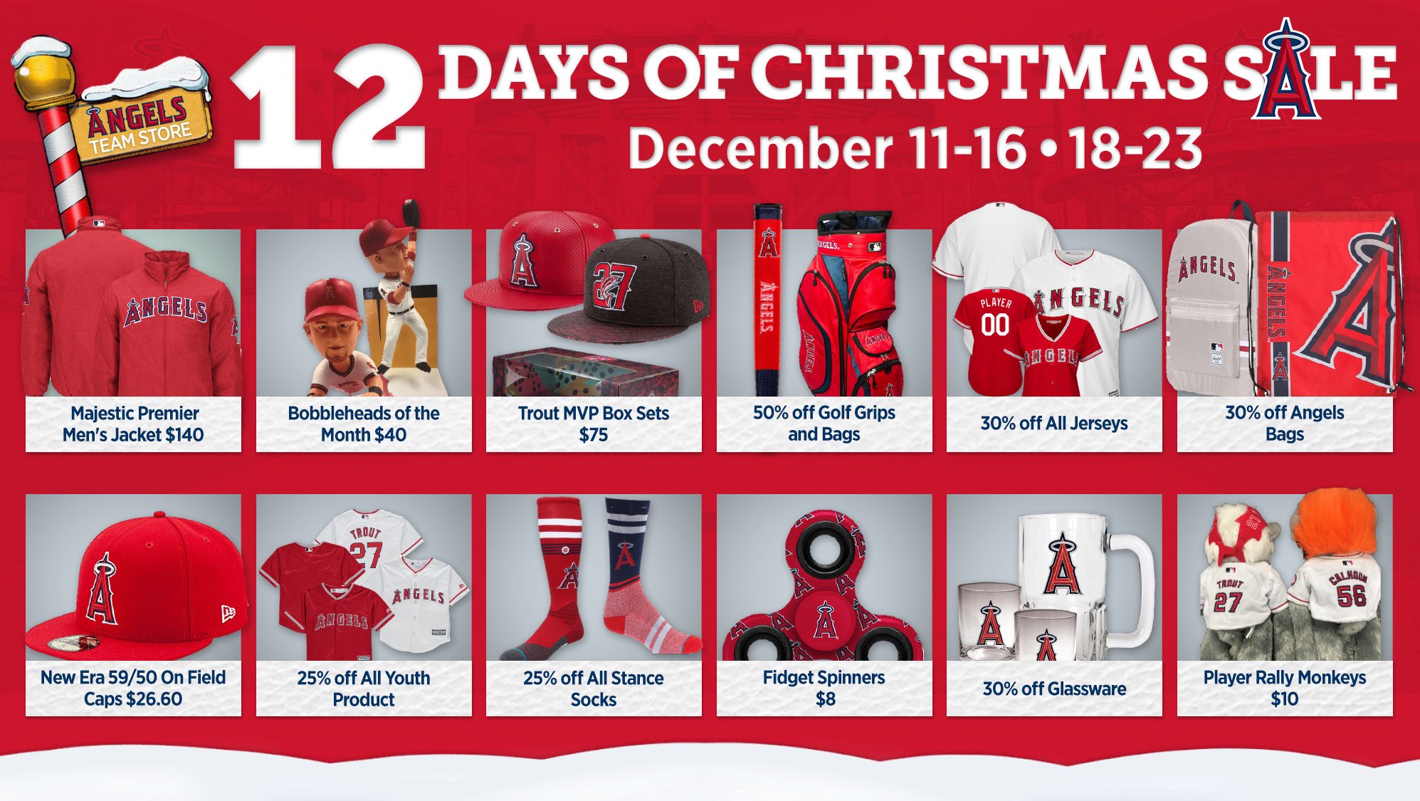 Los Angeles Angels Merchandise 2025