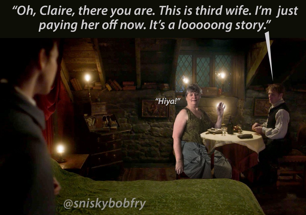 sniskybobfry's tweet photo. Ned Gowan is going to need all his legal acumen for this scenario. #WifeInNameOnly #JustALaugh #ThereIsNoFourthWife #CannotPayMeEnough https://t.co/PijQuvBXGG