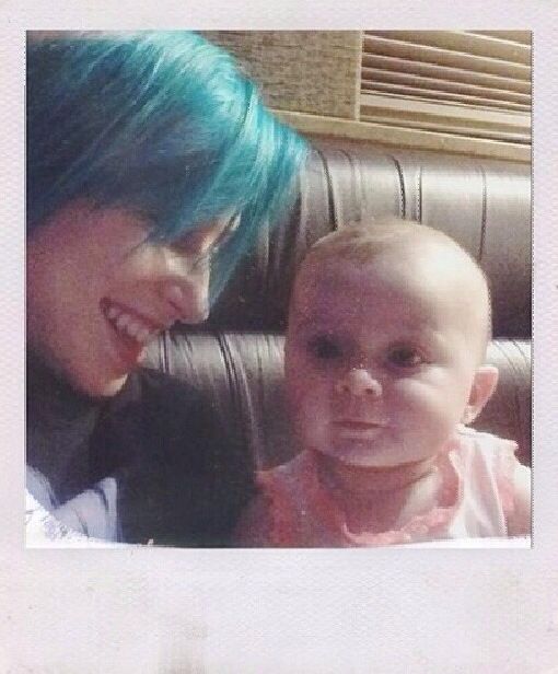 hayley with babies