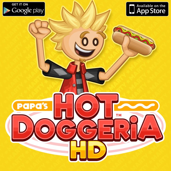 Flipline Studios on X: Papa's Hot Doggeria HD   Marty approved!  / X