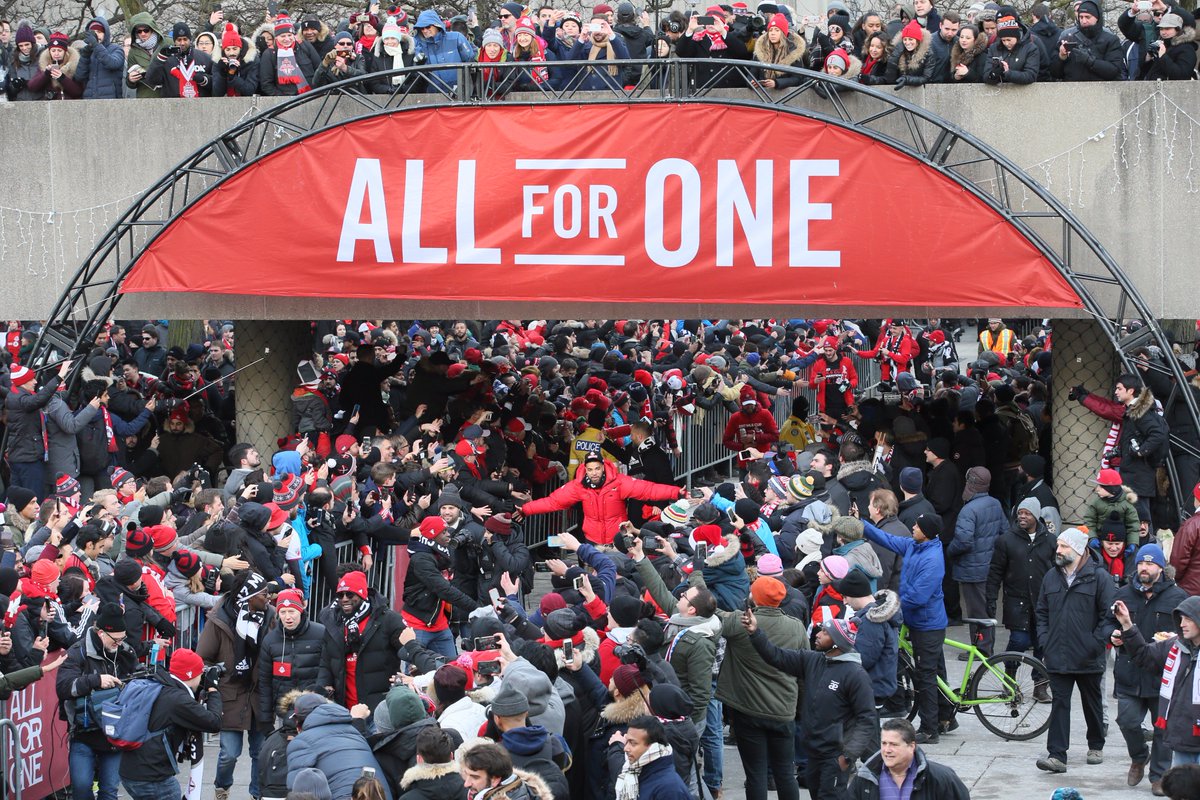 The 2017 MLS Cup Championship Parade!!!