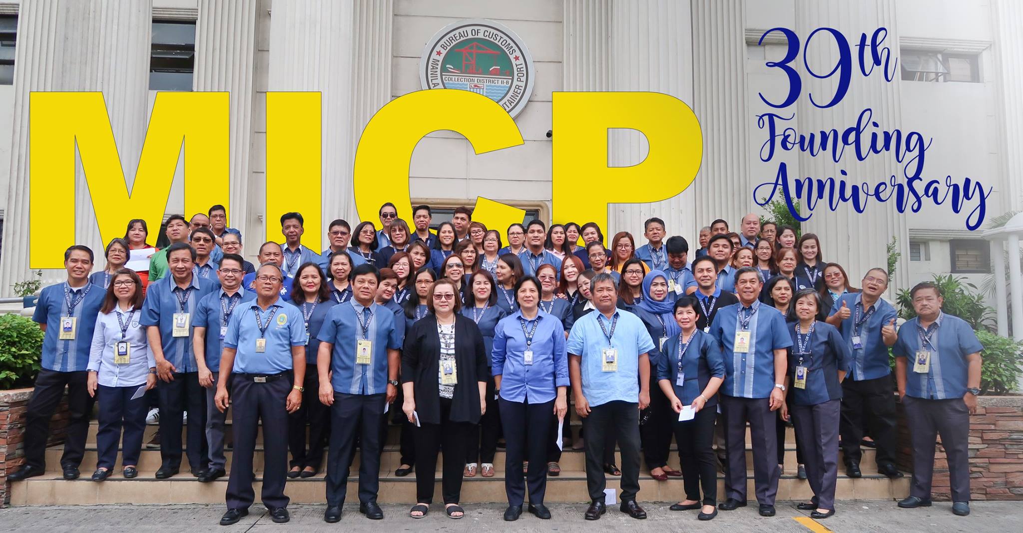 Geldschieter ritme helaas Bureau of Customs PH on Twitter: "The Bureau of Customs - Manila International Container Port family gathered yesterday, December 11, to celebrate the port's 39th Founding Anniversary. Congratulations for the 39 years Geldschieter ritme helaas Bureau of Customs PH on Twitter: "The Bureau of Customs - Manila International Container Port family gathered yesterday, December 11, to celebrate the port's 39th Founding Anniversary. Congratulations for the 39 years