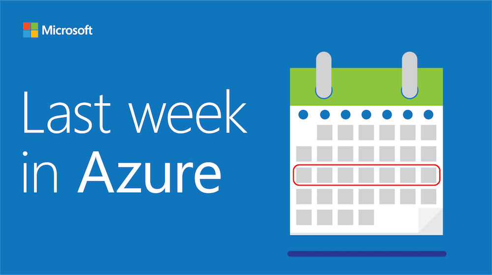 Azure's tweet image. From #Kubernetes to #DevOps, catch up on all the Azure announcements you may have missed last week: msft.social/e2BvKR