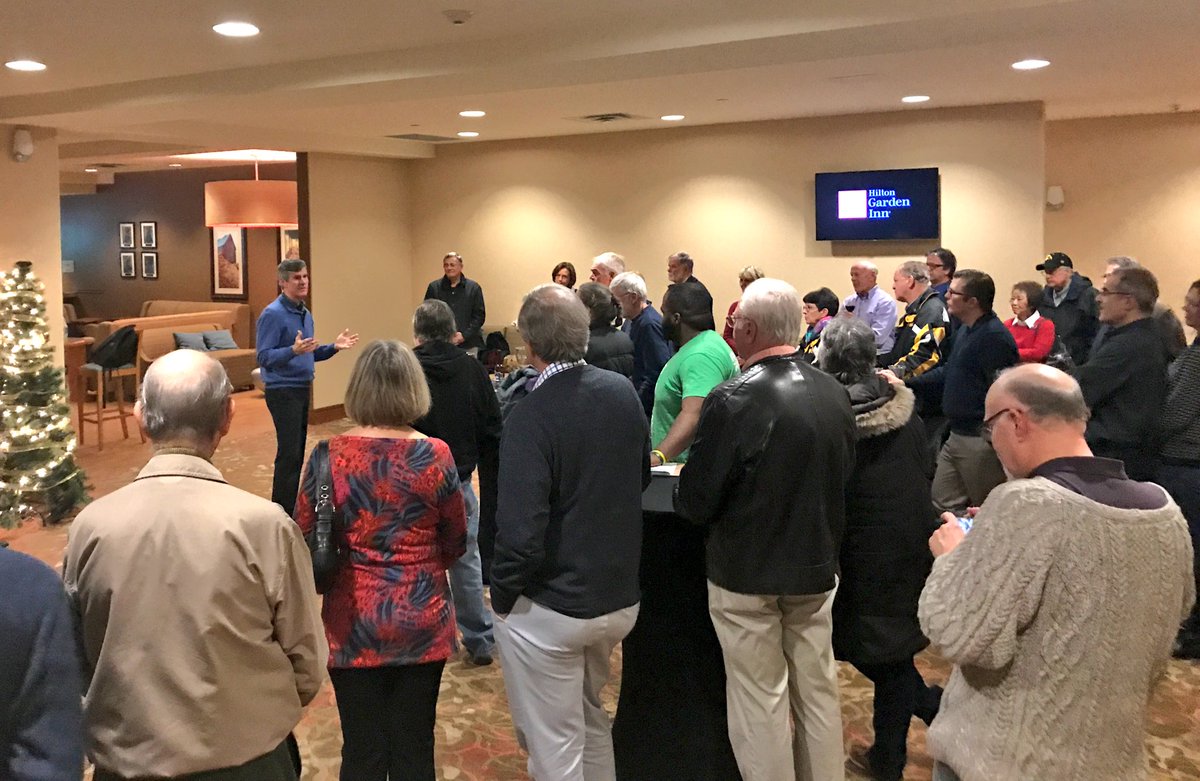 FredHubbell's tweet photo. Huge turnout in Cedar Falls to discuss longterm investments in local communities — that’s how you #GetIAGrowing! #iagov #GetIncomesRisingTour https://t.co/sWXX9dZp6L