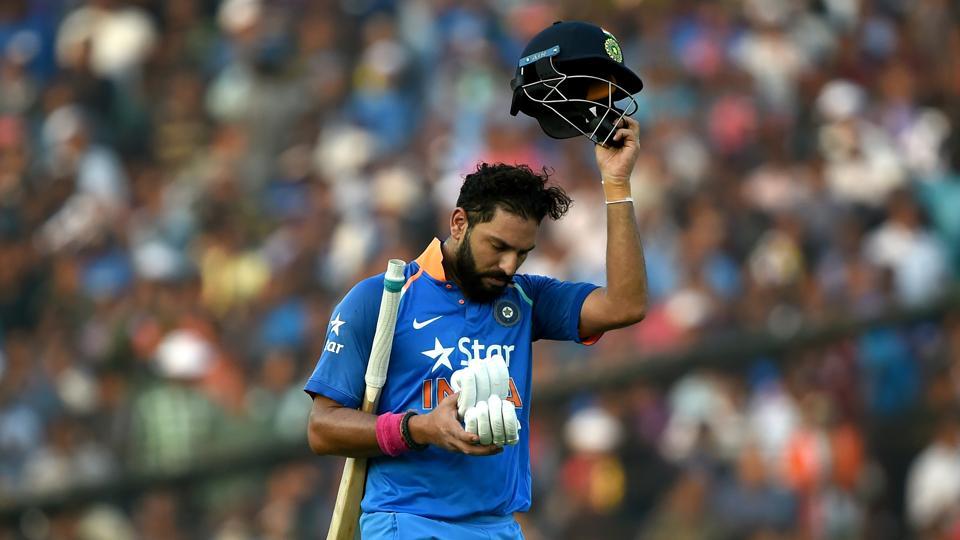 \"Never give up\" has 11 letters, so does \"Yuvraj Singh\" 
Happy birthday champ   