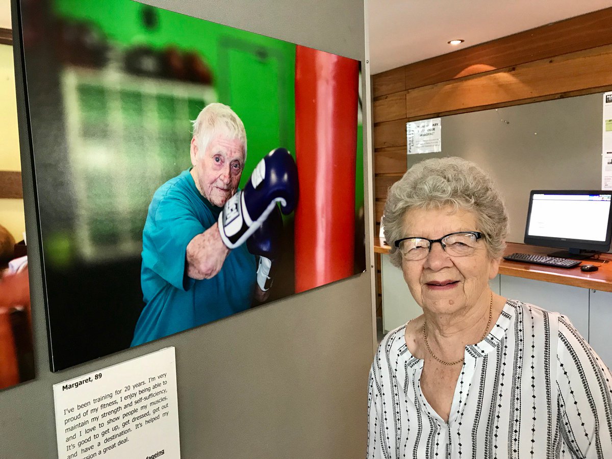 Wonderful way to spend a Tuesday morning - cuppa tea with older residence of our community! Time was spent viewing the #ArtOfAgeing exhibition, sharing stories, as well as enjoying cakes and slices.