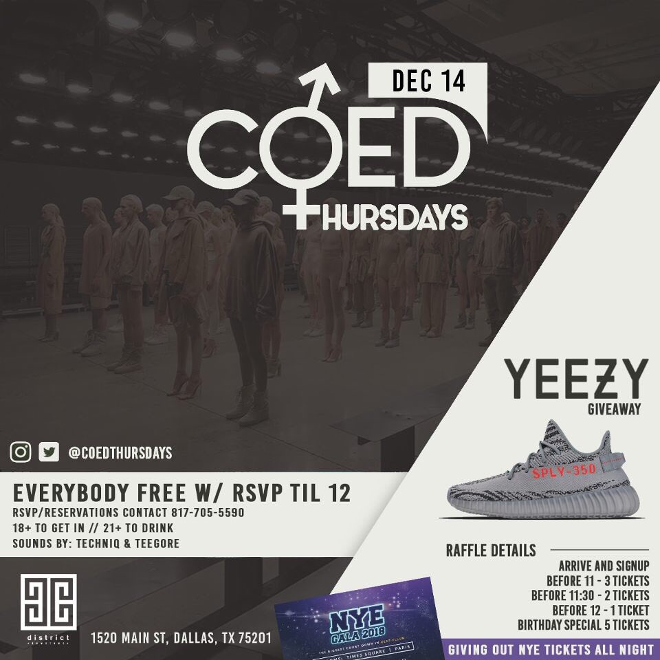 VisualsEvents's tweet image. JOIN US @coedthursdays