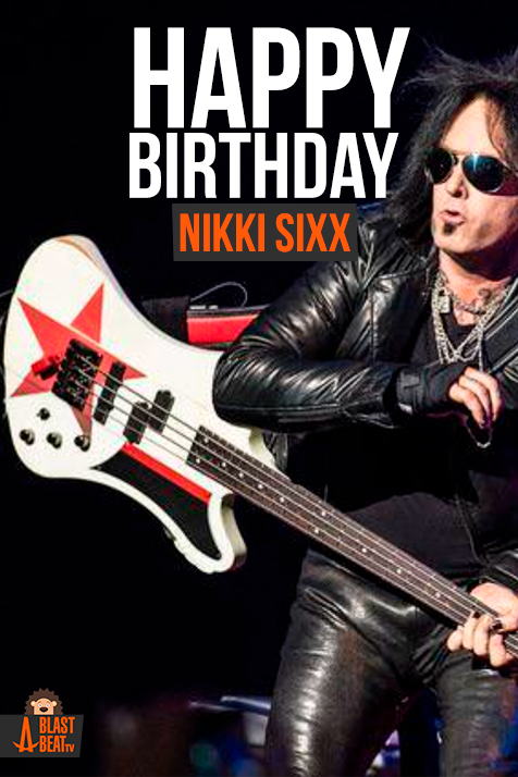 blastbeattv_'s tweet photo. Para los fans de Mötley Crüe #HappyBirthday #NikkiSixx https://t.co/nu0VaXgOvB