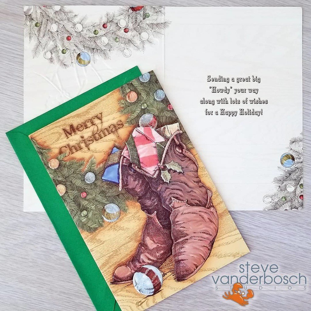 Send a great big "Howdy!" to your friends and family this holiday season. Christmas cards from <a href="/picturausa/">Pictura USA</a>, with artwork by Steve Vanderbosch. 
#artlicensing #artoftheday #pictura #stevevanderbosch #paintedplanet ift.tt/2ygsnPF