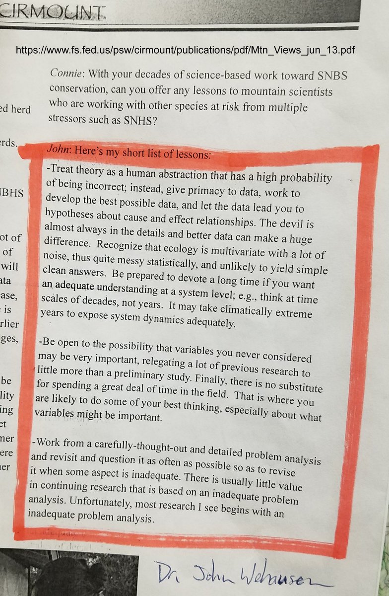 scottysci's tweet photo. @beckyferreira @am_anatiala @motherboard Bravo! In #earth, #ecosystem, & #biological sciences, there is no substitute for (or path forward without) the dedicated field researcher #longscience #doingitright #ecology https://t.co/K7poNlpUPZ
