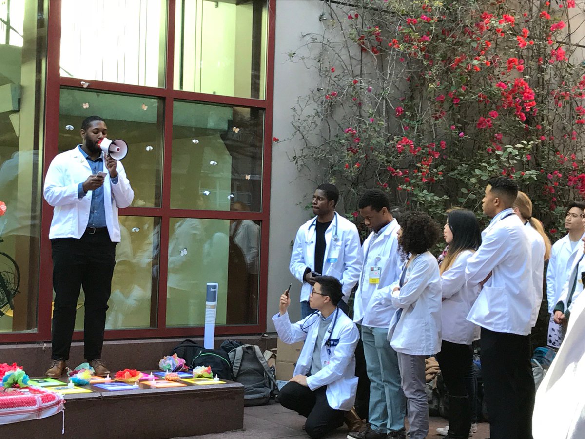 3rd anniversary of UCSF #WhiteCoats4BlackLives Die-In: "Now we rise up” to change the future