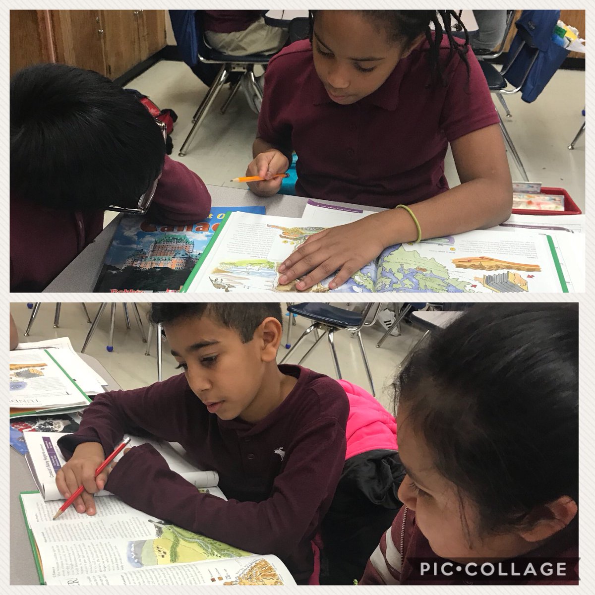 Researching regions in Canada.#ps76learns