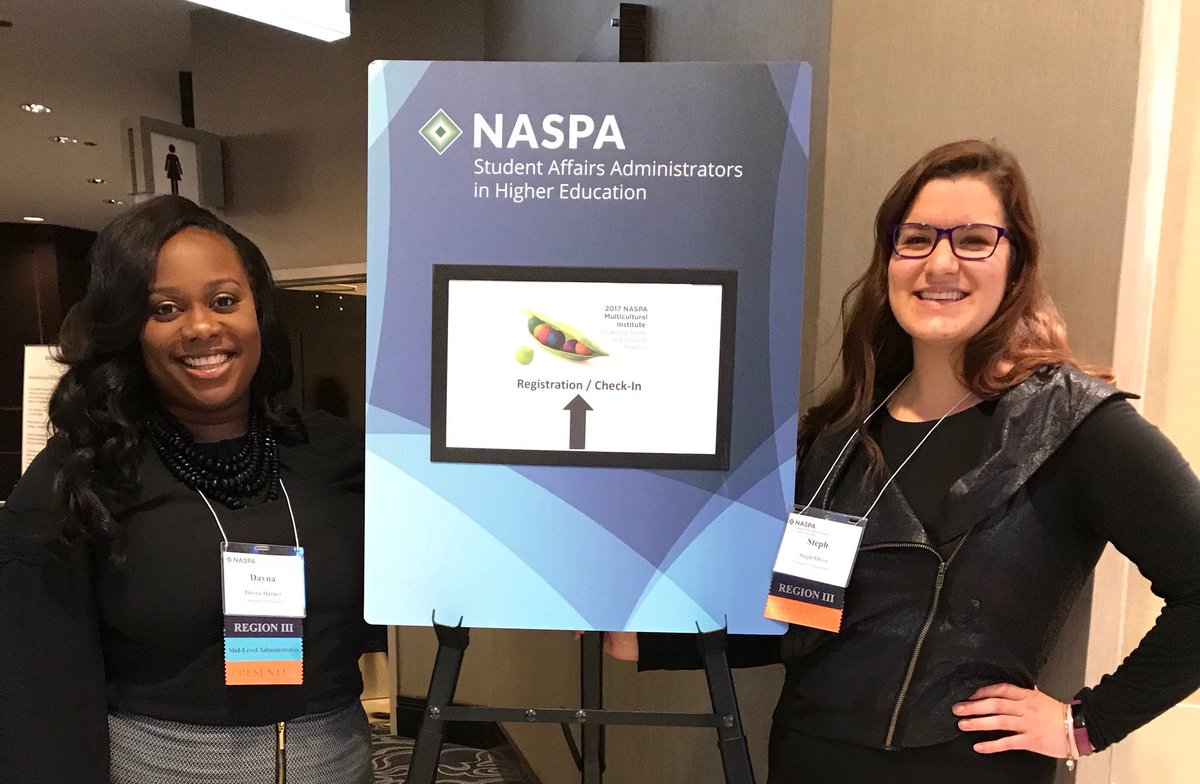 CPHS is proud of Dayna T. Harper, Asst. Director of Student Affairs and Steph Olson, Coordinator of Academic Support Services on their powerful presentation on HPREP at the 2017 NASPA Multicultural Institute: Advancing Equity and Inclusive Practice in New Orleans.
