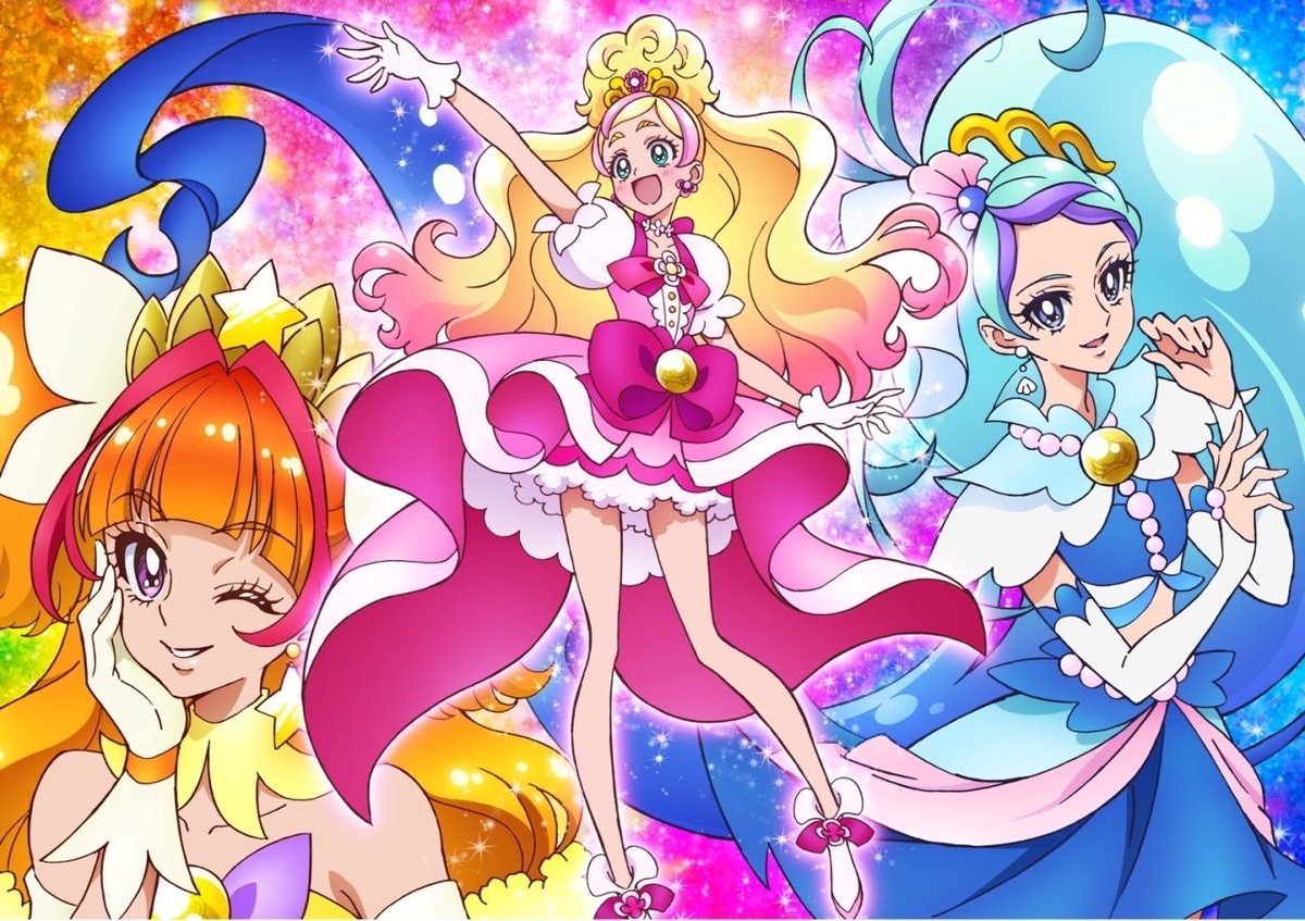 12)Go! Princess Precure-A new student at a boarding school finds in her childhood keepsake the force to follow her dream of becoming a princess.-A very popular entry-Some of the best character writing in the franchise-Very shoujo aesthetic-Theme is Future Aspirations
