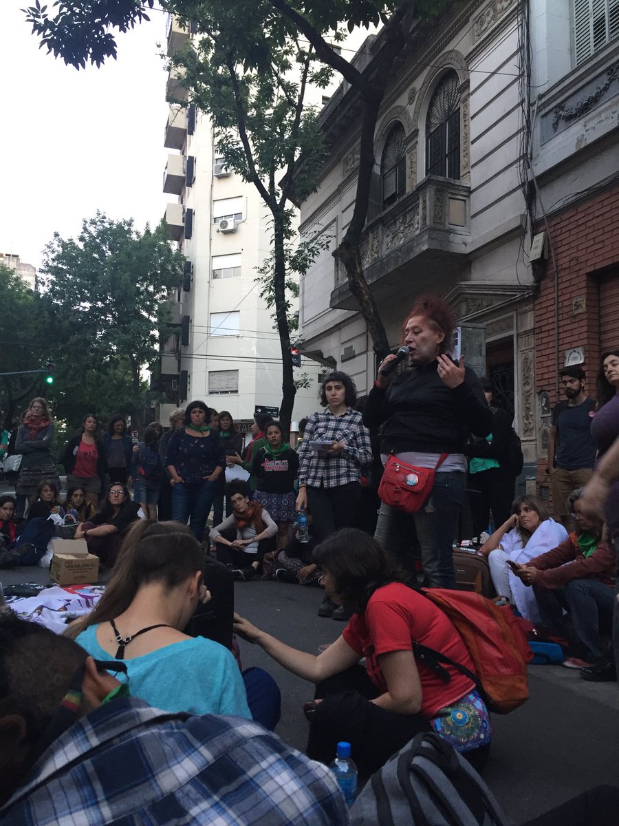umbarhwesta's tweet photo. "There is no access to trans' rights under neoliberalism" Feminist Assembly #OutWTO @AWID https://t.co/Xm1rxfx45e