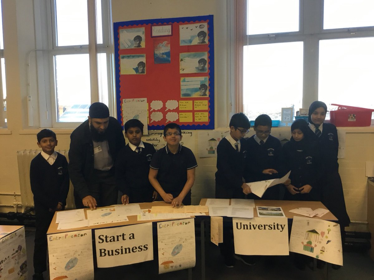 High_Hazels_Ac's tweet image. Many thanks to Mr Maroof (teacher turned entrepreneur) for a brilliant session supporting our Y5 careers fair #TFChallenge