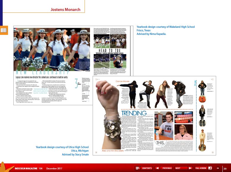 Jostens Monarch was featured in the latest issue of <a href="/InDesignMag/">InDesign Magazine</a>. Thank you <a href="/scottcitron/">Scott Citron</a>! We're honored to have partnered with <a href="/Adobe/">Adobe</a> on this groundbreaking technology and to work with talented teachers and students like the ones who were featured.