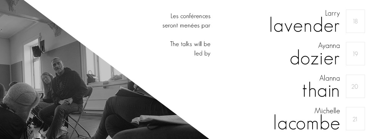 The body is political. Discover our program of open talks (Dec 19-21) offered as part of @Montrealdanse's Choreographic Research Workshop! Captivating as always, open to everyone, 9:30 to 11am at <a href="/Agoradanse/">Agora de la danse</a>! Join &amp; share: mailchi.mp/7ad22c9b9c06/f…