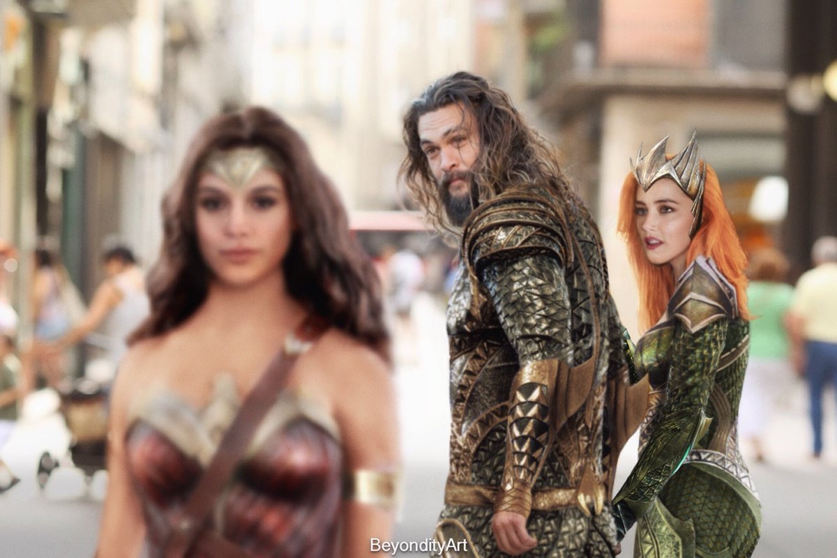 Aquaman in Justice League be like 😂#justiceleague #wonderwoman #aquaman #mera