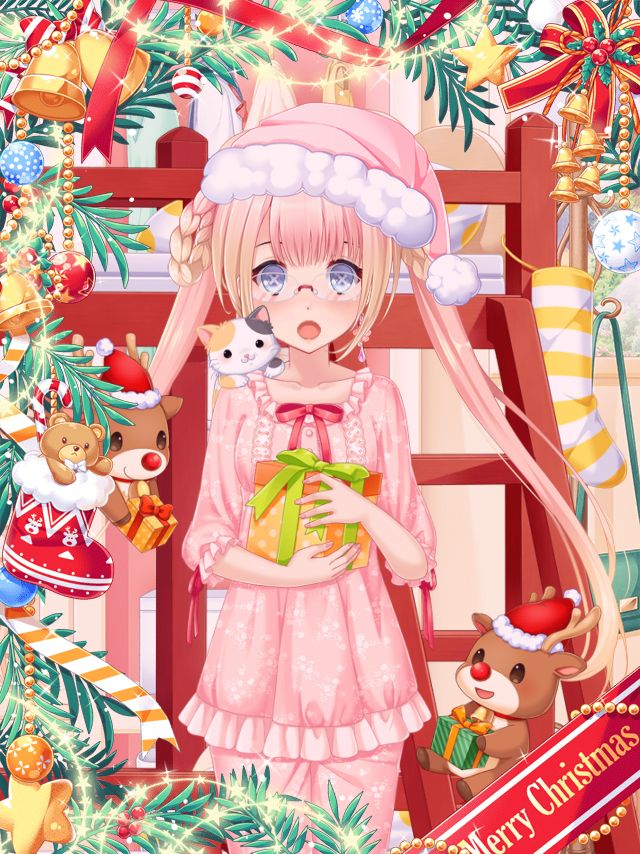 ishepoh's tweet photo. Fiona, Rhayne, &amp; Hikari getting in the holiday spirit!
【Invite ID】920868097264 URL：https://t.co/68ac0r5Qpe  #dreamgf https://t.co/kGb7GlZmeG