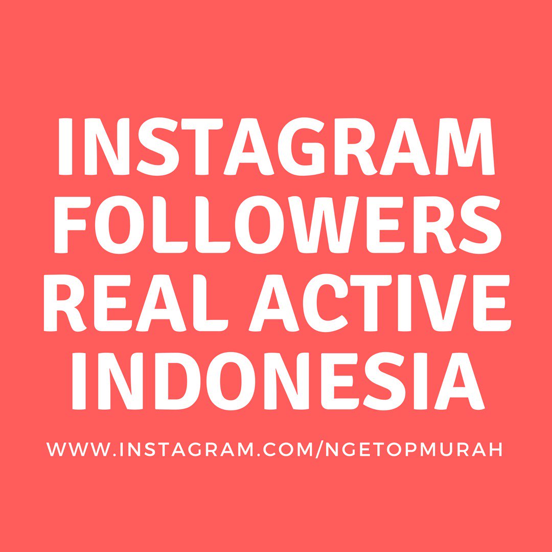 Mau #NGETOPBANGET tambahin aja FOLLOWERS #banjir #onlineshopping