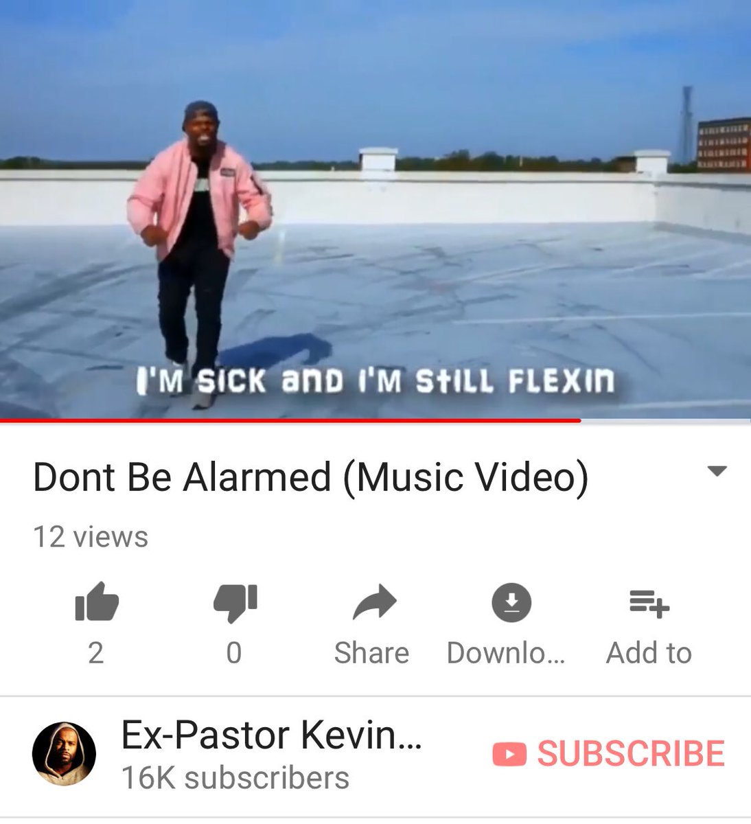 iamkevinwesley's tweet photo. Dont Be Alarmed (Music Video) https://t.co/xOyn7EZFnf via @YouTube #freethinkers #freedom #FreedomOfSpeech #youtubers #evolve #Evolution #evolvewithme #jointheevolution #dontbealarmed™️ https://t.co/WyaKvPWrnG
