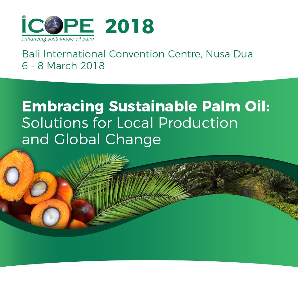 Bagaimana kita dapat mempercepat transformasi industri kelapa #sawit? Bergabunglah dalam konferensi #ICOPE2018 yang membahas topik ini dan lainnya ow.ly/Sx1i30h2KEm