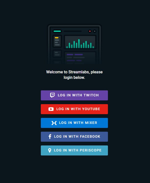 Streamlabs Hey There Periscope Is Available For Login On Our Website But Not Within Streamlabs Obs