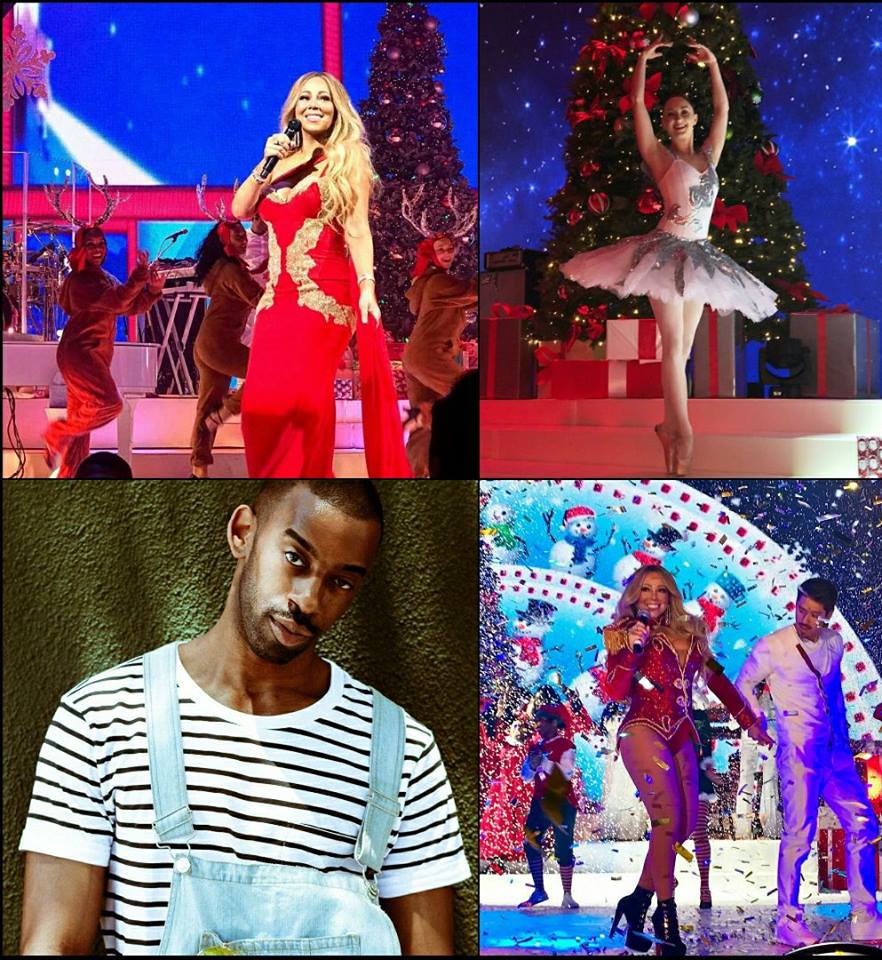 Go2TalentAgency's tweet photo. Totally getting all the #Christmas #feels from these snaps from the #MariahCarey's Christmas Tour! Shout out to Associate Choreographer @DomKelley and dancer #EmilyThompson! https://t.co/KqOPYkGXUd